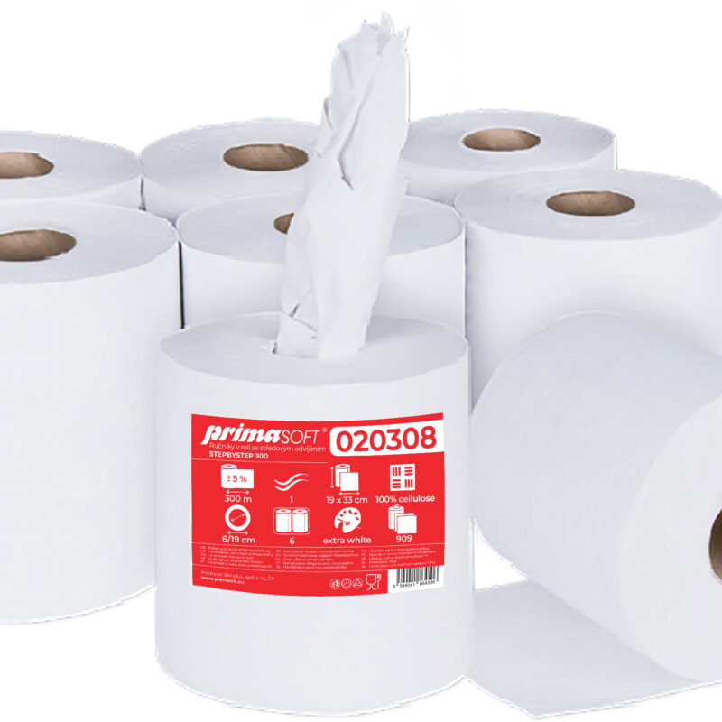 Spender für Rollenhandtücher mit Innenabrollung Exclusive