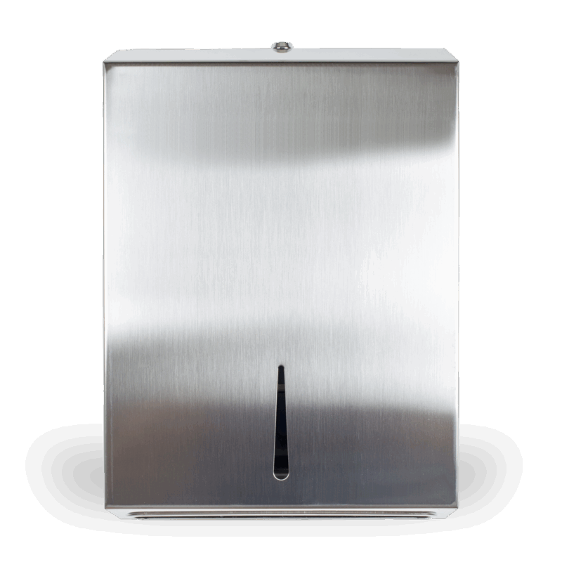 Spender für Falthandtücher V (Z-Z) Edelstahl