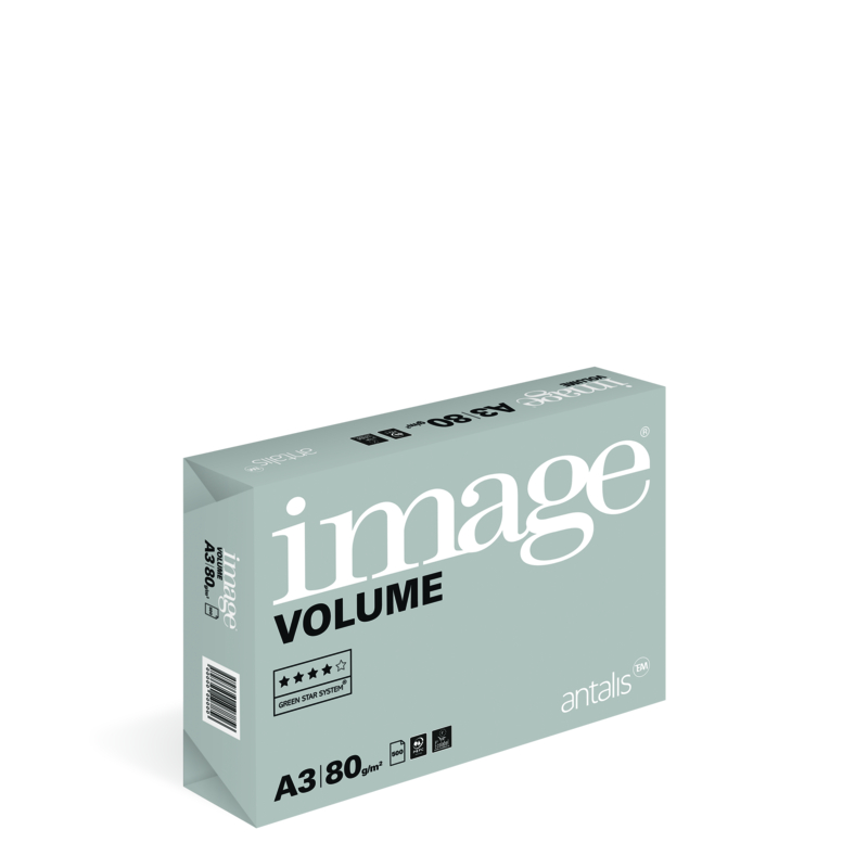 Image Volume, A3, hochweiss, 80 g/m2 – 1/2 Palette