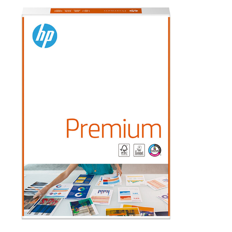HP Premium, A4, hochweiss, 80g/m2, 1 Palette