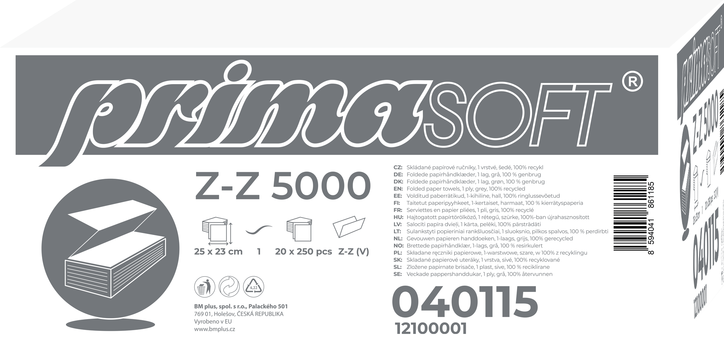 Falthandtücher: Standard