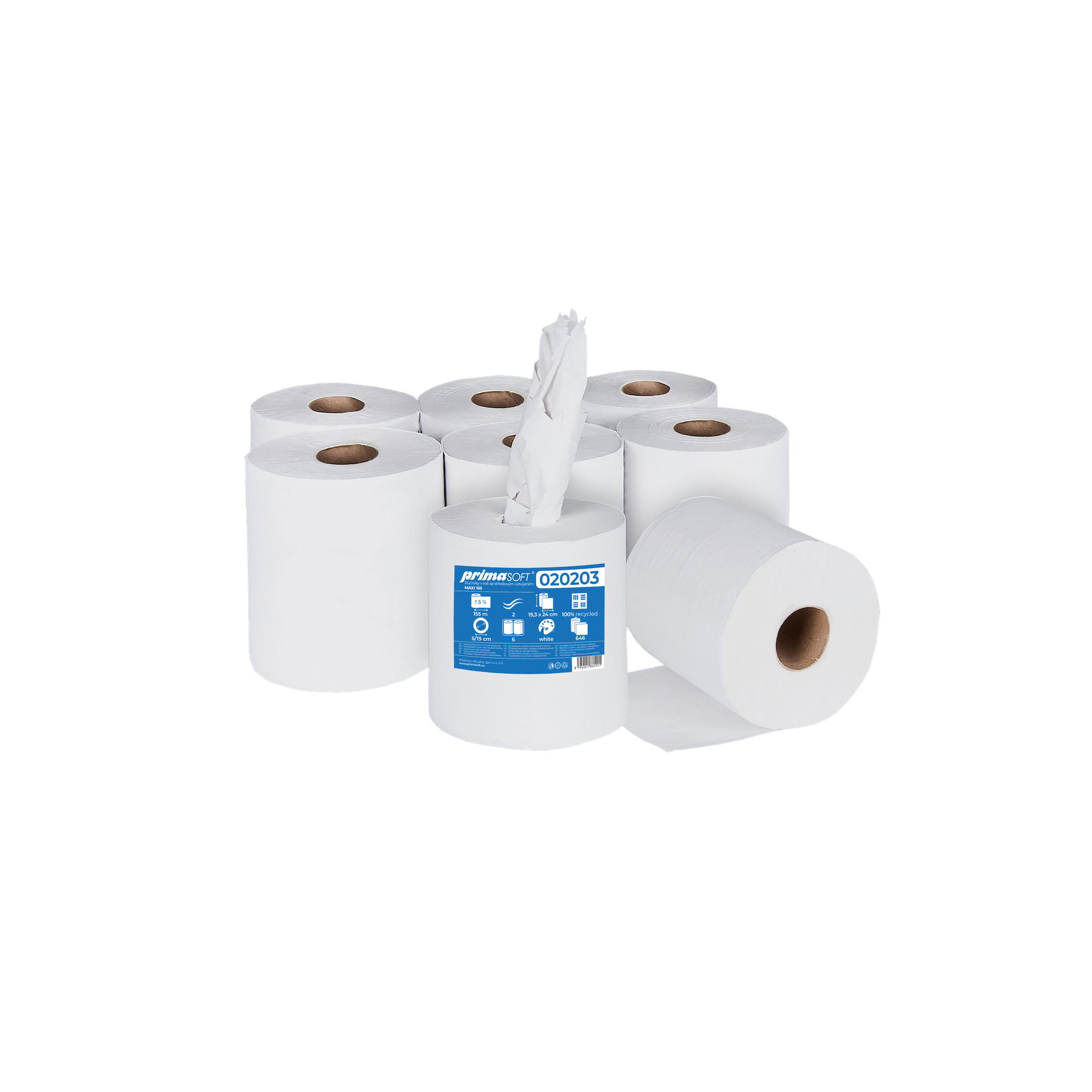 Spender für Rollenhandtücher mit Innenabrollung Plus